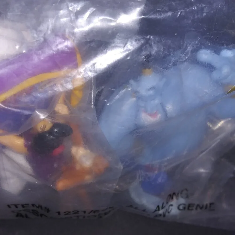 Disney Applause Aladdin Abu Genie PVC Figure Cake Toppers